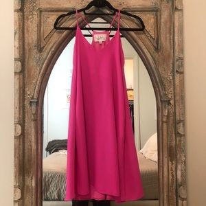 Pink Nicole Miller dress